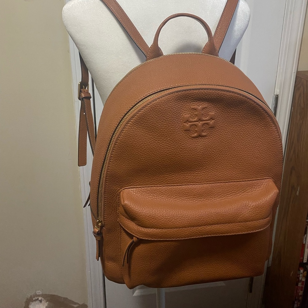 Tory Burch Thea Pebble Leather Backpack